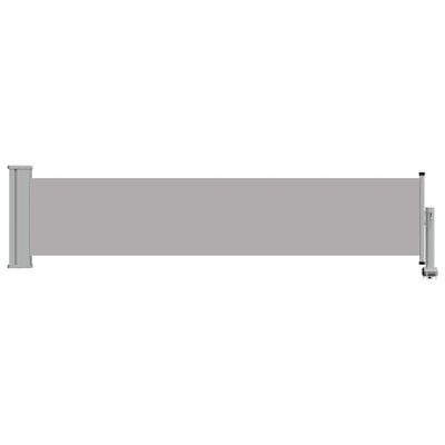 Vidaxl Brise-vue latéral rétractable 60x300cm - Gris - Jusqu'à -33%
