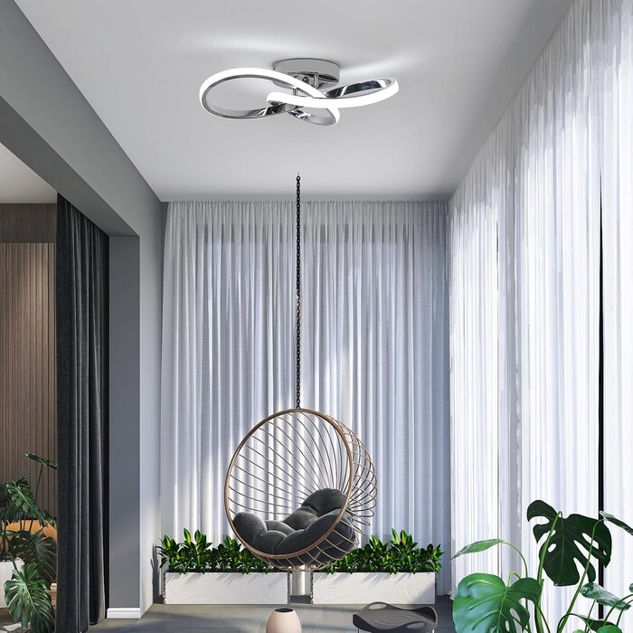 Plafonnier LED Fleur 38W - Design Moderne - Jusqu'à -33%