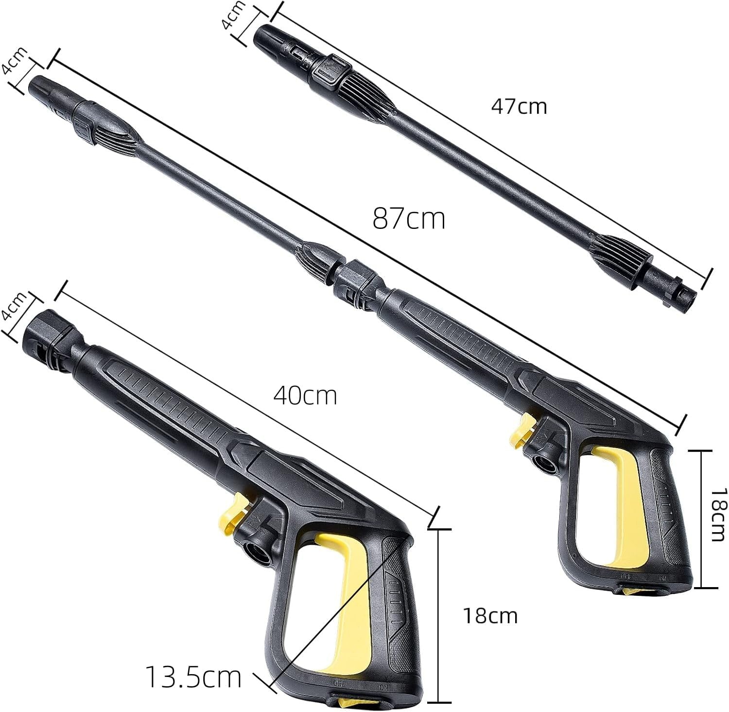 Kit Pistolet Haute Pression avec Lance - Jusqu'à 32% de réduction