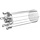 Kit 6 brochettes rotatives barbecue - Acier inox - Jusqu'à -33% sur l'outlet