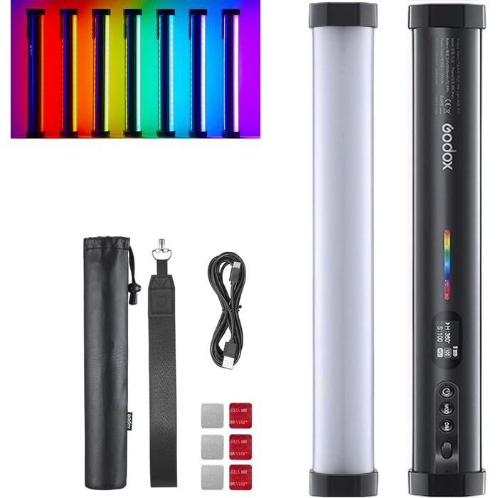 Tube LED Vidéo RGB 30cm - Jusqu'à -29% sur votre éclairage créatif