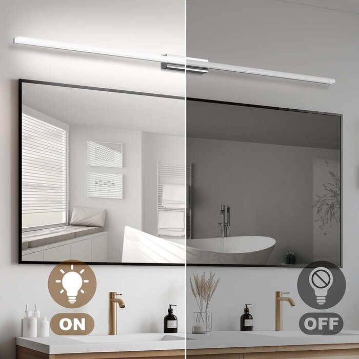 Applique Miroir LED 150 cm - Blanc Froid 6000K - Jusqu'à -34%