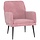 Fauteuil de salon en velours rose - Jusqu'à -34% sur votre exemplaire