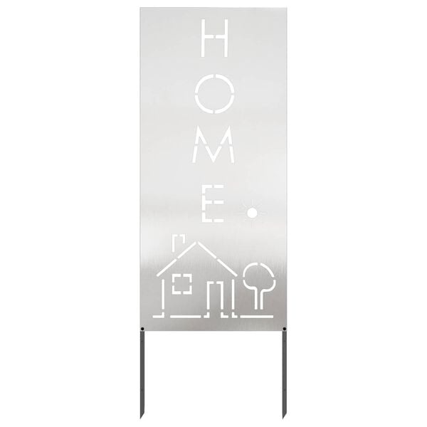 Panneau décoratif de jardin en inox 50x140cm - Jusqu'à -34% sur le prix