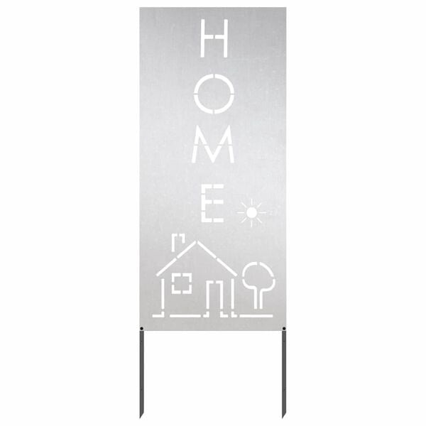 Panneau décoratif de jardin en inox 50x140cm - Jusqu'à -34% sur le prix
