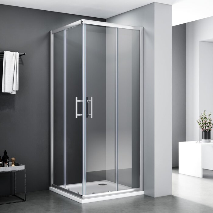Cabine de douche d'angle 76x76 cm - Jusqu'à 35% de réduction