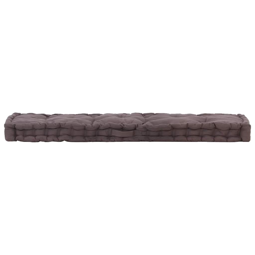 Coussin pour palette 120x40x7 cm Anthracite - Jusqu'à 32% de remise