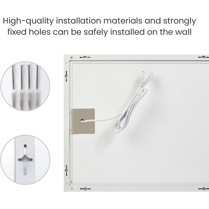 Panneau de chauffage infrarouge 1000W - Jusqu'à -34% sur votre chauffage mural