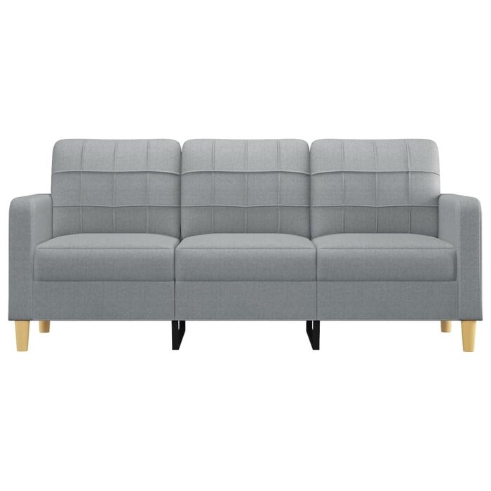 Canapé 3 places 180 cm gris clair - Jusqu'à -35% sur l'outlet