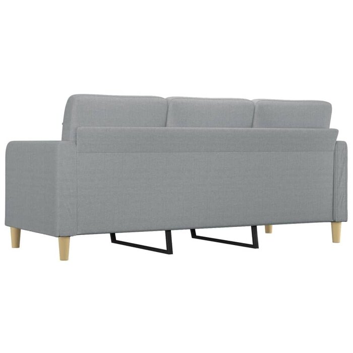 Canapé 3 places 180 cm gris clair - Jusqu'à -35% sur l'outlet