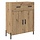 Buffet moderne aspect chêne artisan - Jusqu'à -34% sur votre retour