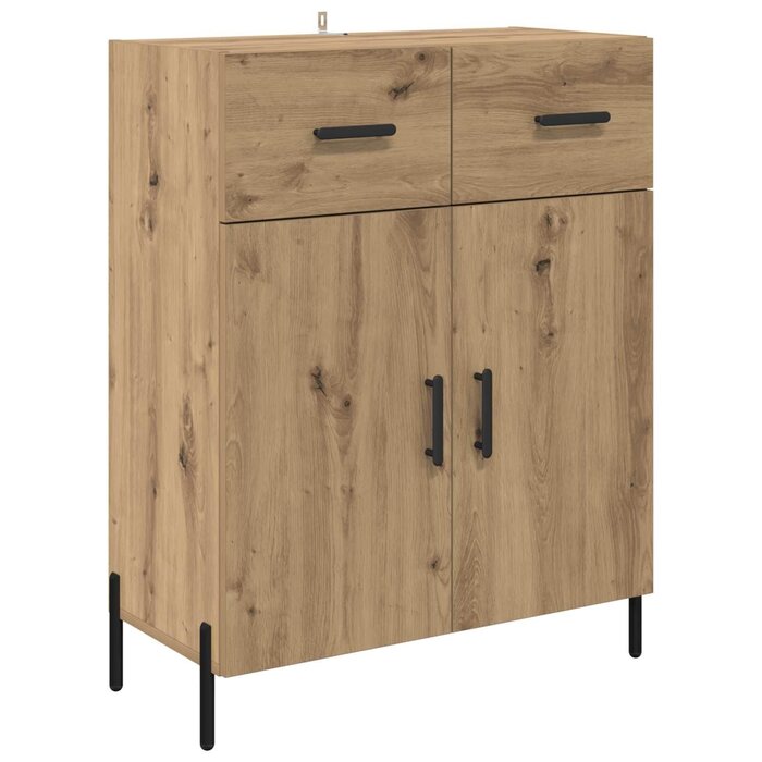 Buffet moderne aspect chêne artisan - Jusqu'à -34% sur votre retour