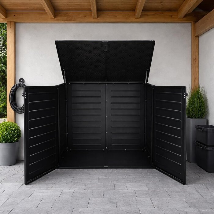 Abri de jardin Tilia 1170L - Coffre de rangement - Jusqu'à 30% de remise