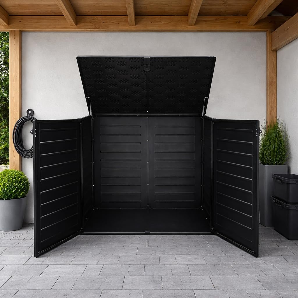 Abri de jardin Tilia 1170L - Coffre de rangement - Jusqu'à 30% de remise