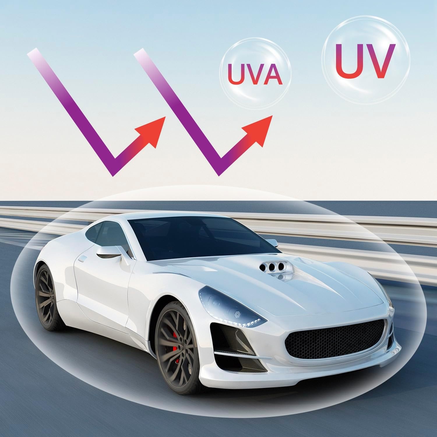 Film Solaire Vitrage 76cm x 3m Noir 5% - Protection UV - Jusqu'à -30%