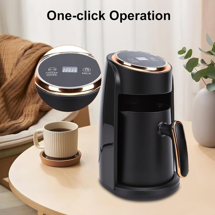 Cafetière turque automatique style rétro - Jusqu'à 32% de remise