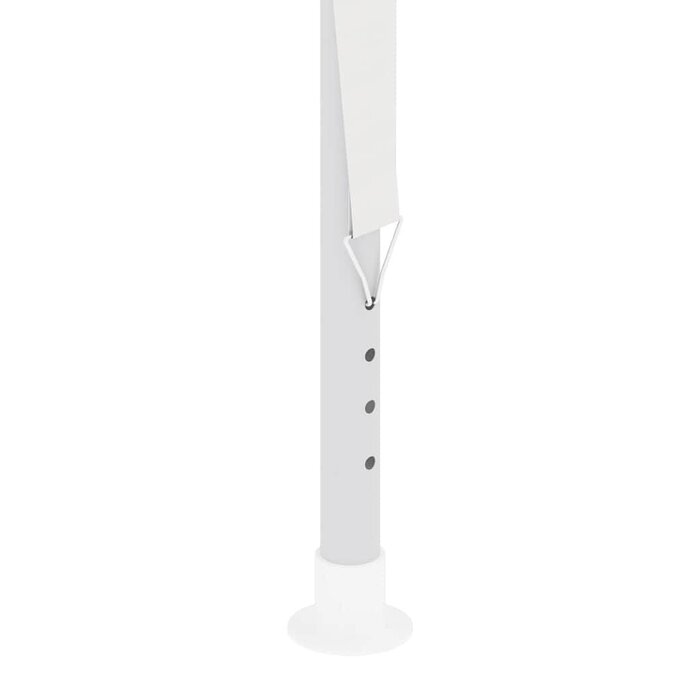 Vidaxl Tonnelle de jardin 2x2 m, parois latérales, blanc - Jusqu'à -34%