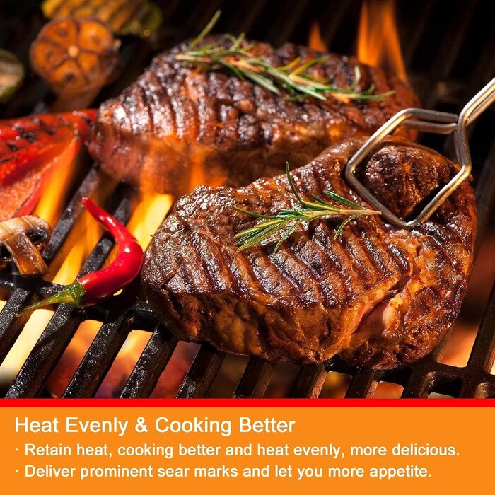 Grilles de cuisson en fonte pour barbecue - Jusqu'à 33% de réduction