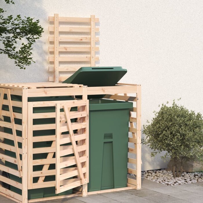 Vidaxl Extension pour abri poubelle en pin massif - Jusqu'à -34% sur le prix outlet