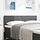 Tête de lit ajustable 144cm gris foncé - Jusqu'à -33% sur l'outlet