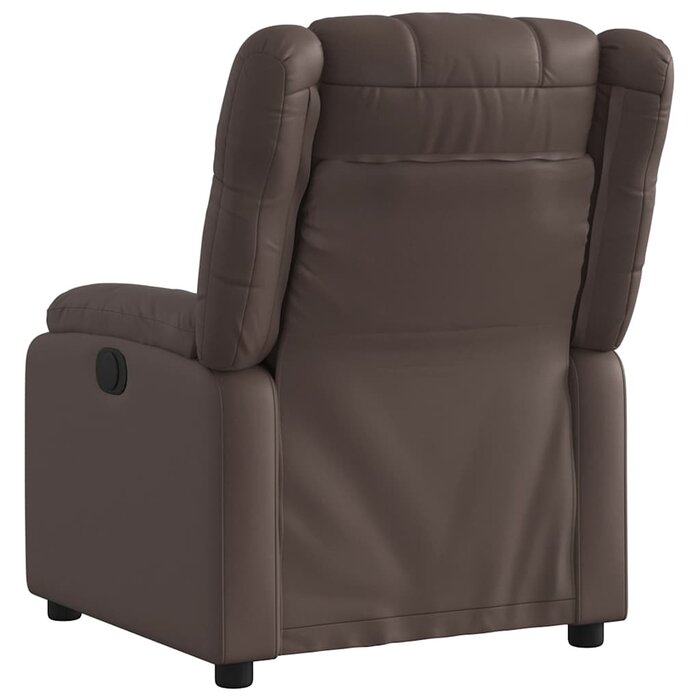 Vidaxl Fauteuil relax inclinable en similicuir marron - Jusqu'à -41% de remise