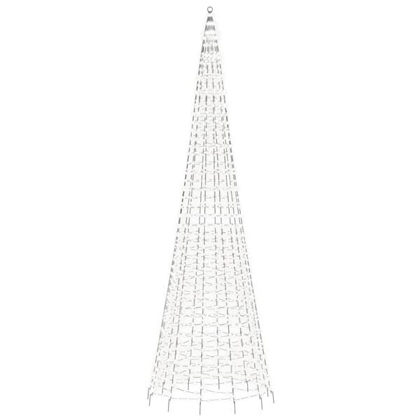 Vidaxl Sapin de Noël LED 500 cm pour mât - Jusqu'à 81% de réduction