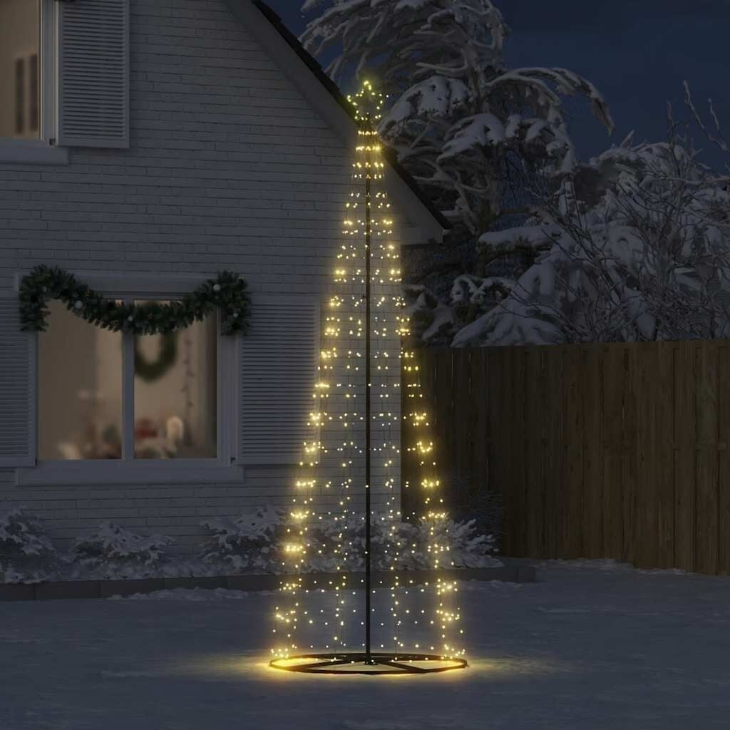 Vidaxl Sapin de Noël Lumineux 304cm - 550 LED - Jusqu'à -79%