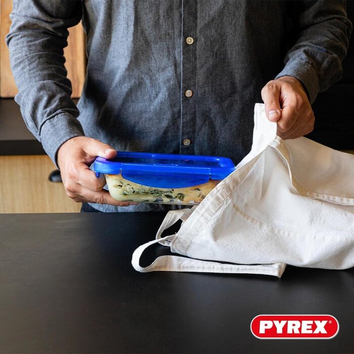 Récipient alimentaire en verre borosilicaté - 30 cm - Jusqu'à -77%