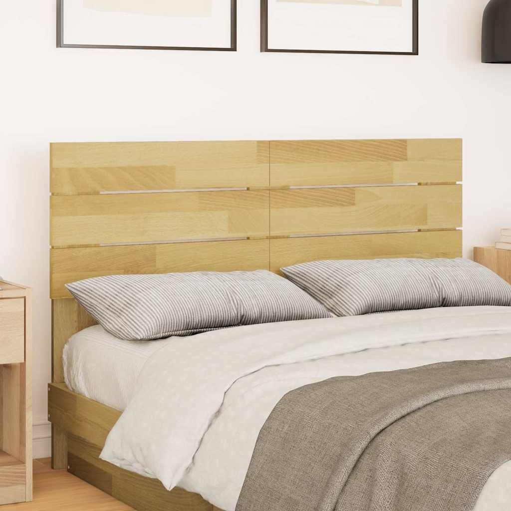 Vidaxl Tête de lit 120 cm en chêne massif - Jusqu'à -84% sur notre sélection outlet