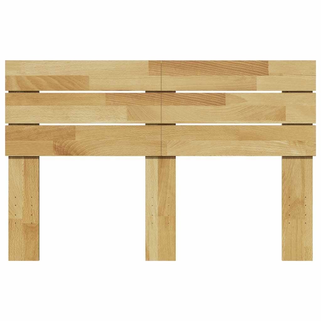 Vidaxl Tête de lit 120 cm en chêne massif - Jusqu'à -84% sur notre sélection outlet