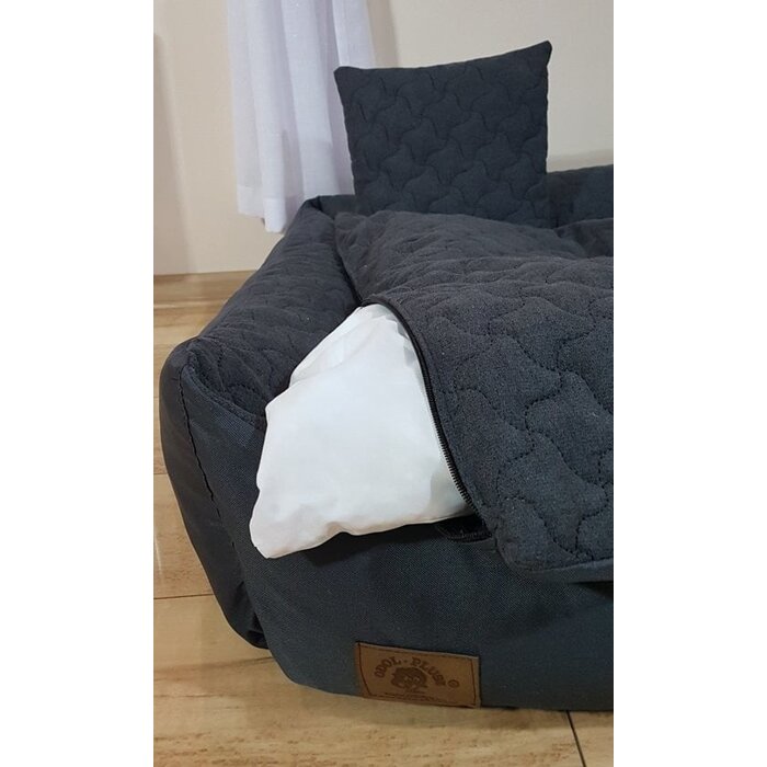 Viking Choice Grand Panier pour Chien 120x90 cm - Anthracite - Jusqu'à -34%