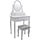 Coiffeuse Antique avec Miroir et Tabouret - Jusqu'à -33% sur l'Outlet