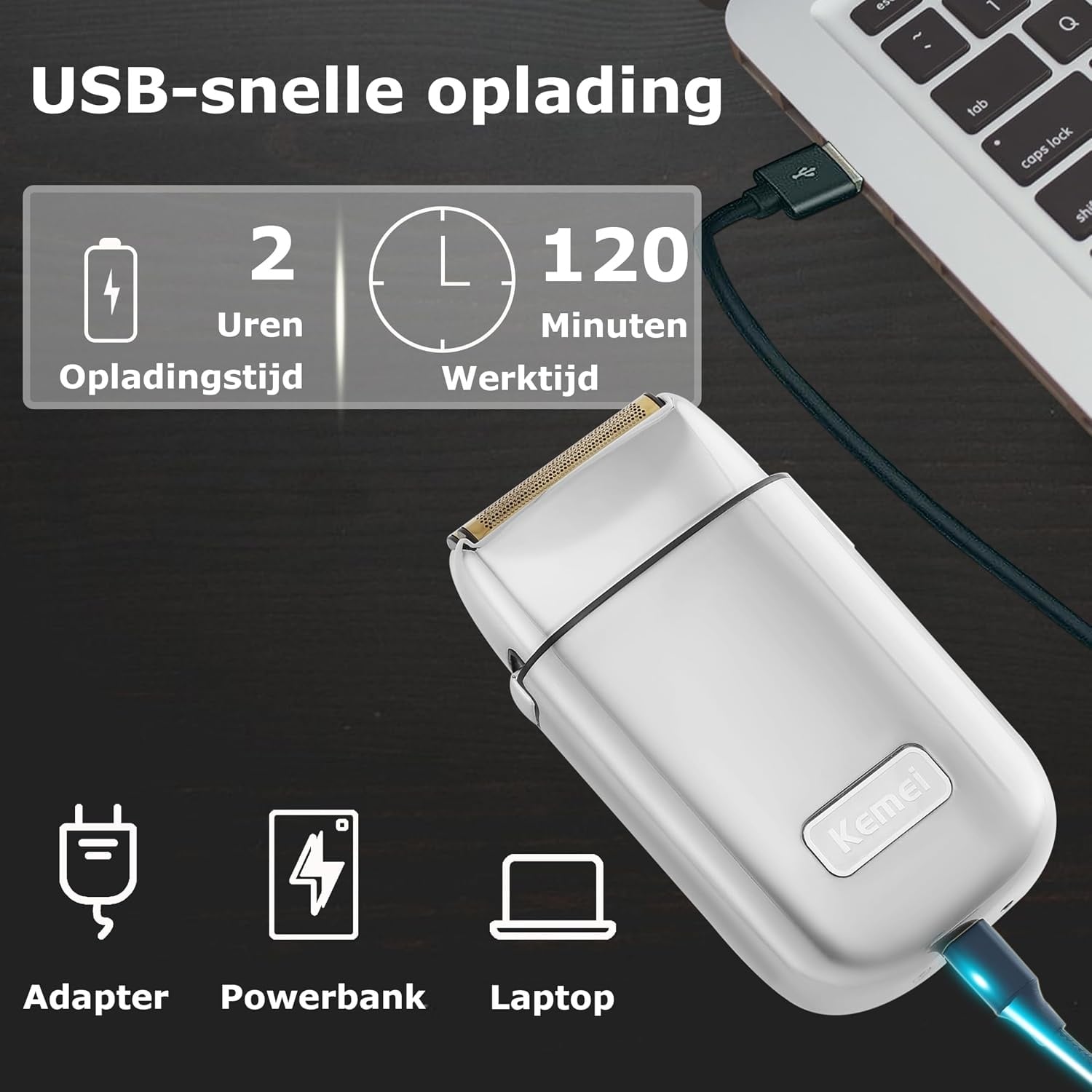 Rasoir électrique professionnel rechargeable - Jusqu'à -33% de remise