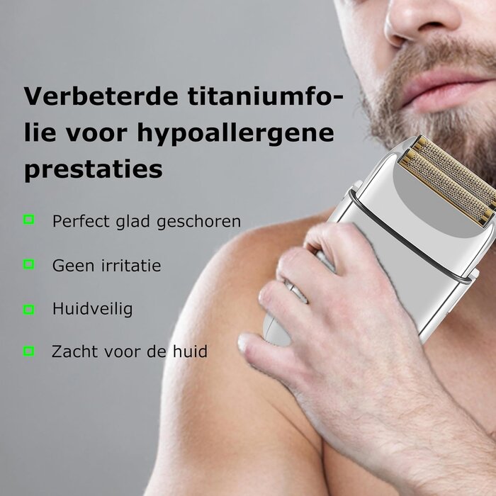 Rasoir électrique professionnel rechargeable - Jusqu'à -33% de remise