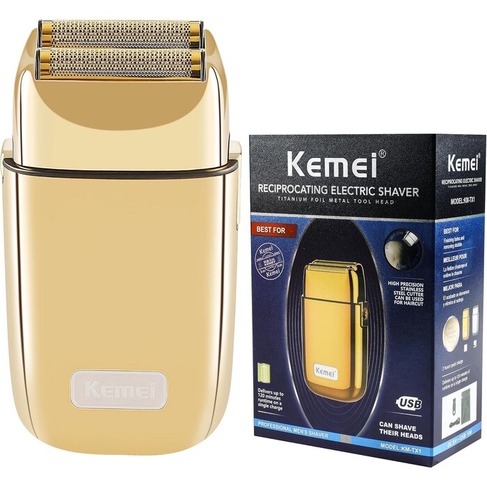 Rasoir électrique professionnel rechargeable - Jusqu'à -33% de remise