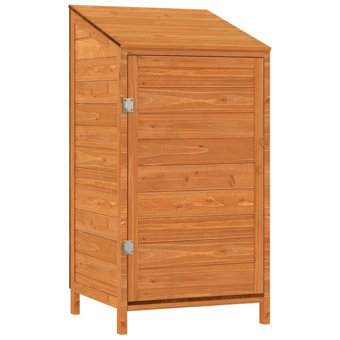 Vidaxl Abri de jardin en bois massif 112 cm - Jusqu'à -44% sur notre outlet