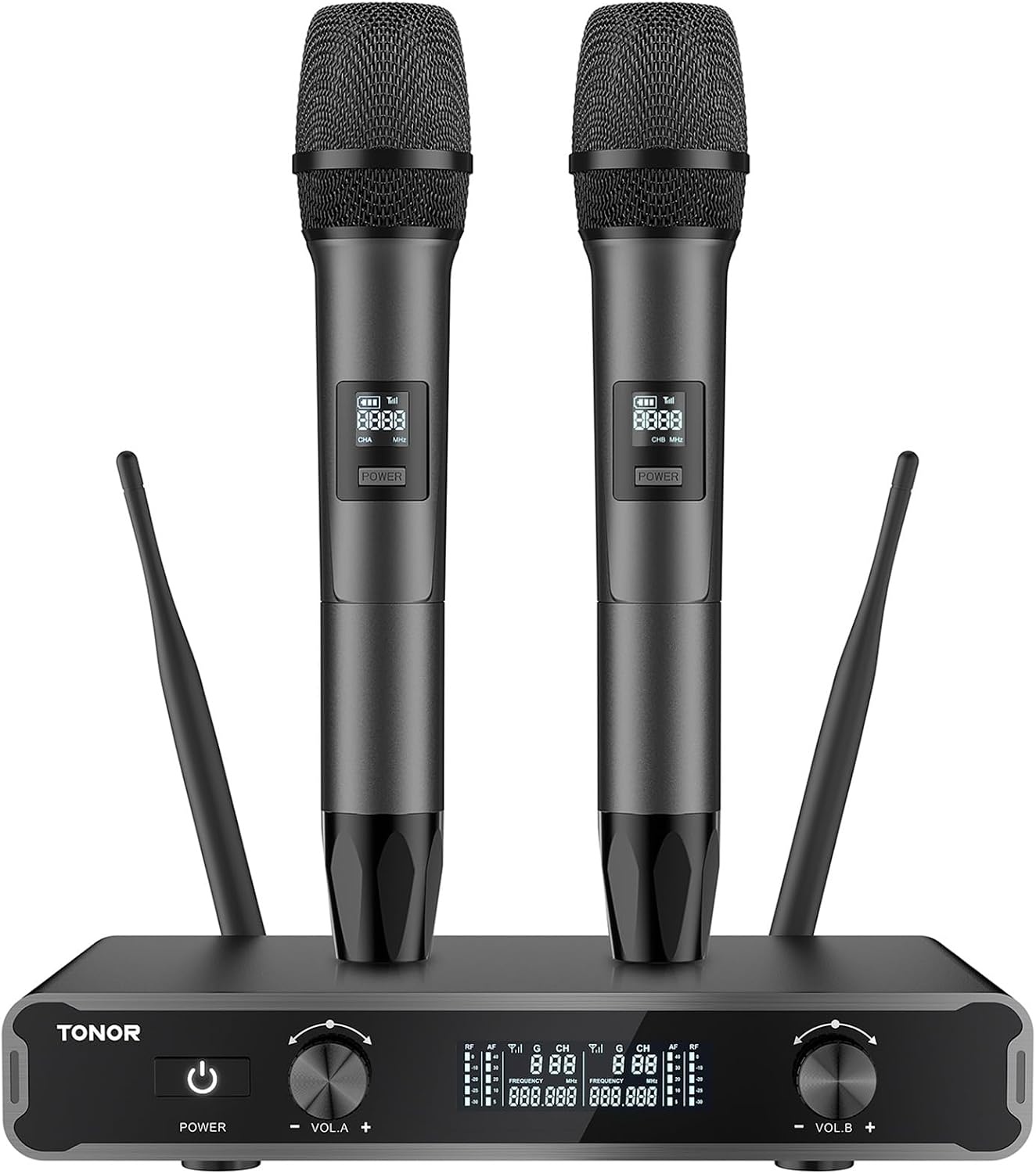 Tonor Système de 2 microphones sans fil UHF - Jusqu'à 29% de réduction