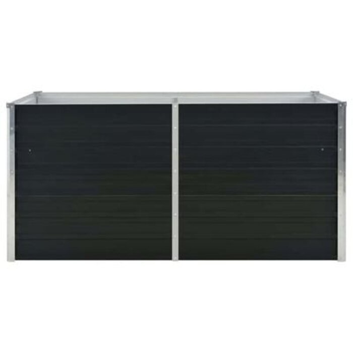 Vidaxl Bac de jardin surélevé acier galvanisé 160x80cm - Jusqu'à -33%