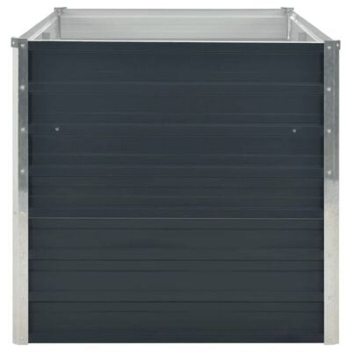 Vidaxl Bac de jardin surélevé acier galvanisé 160x80cm - Jusqu'à -33%