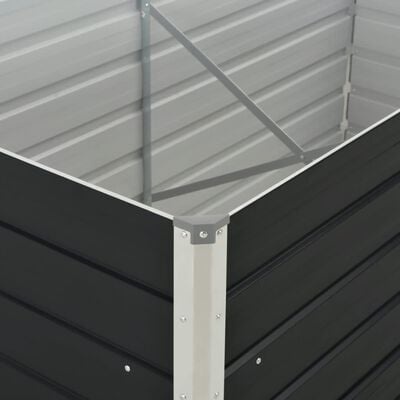 Vidaxl Bac de jardin surélevé acier galvanisé 160x80cm - Jusqu'à -33%
