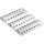 Lot de 3 Déflecteurs de chaleur inox 39,5x15cm - Jusqu'à -26% sur votre barbecue