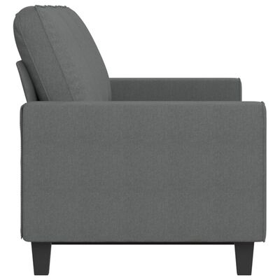 Vidaxl Canapé 3 places 180 cm gris foncé - Jusqu'à -35% en Outlet