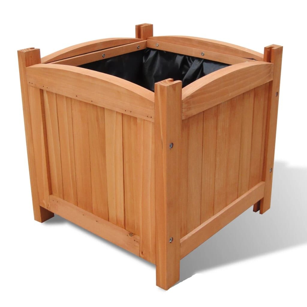 Vidaxl Lot de 2 jardinières surélevées en bois 30x30 cm - Jusqu'à 33% de remise