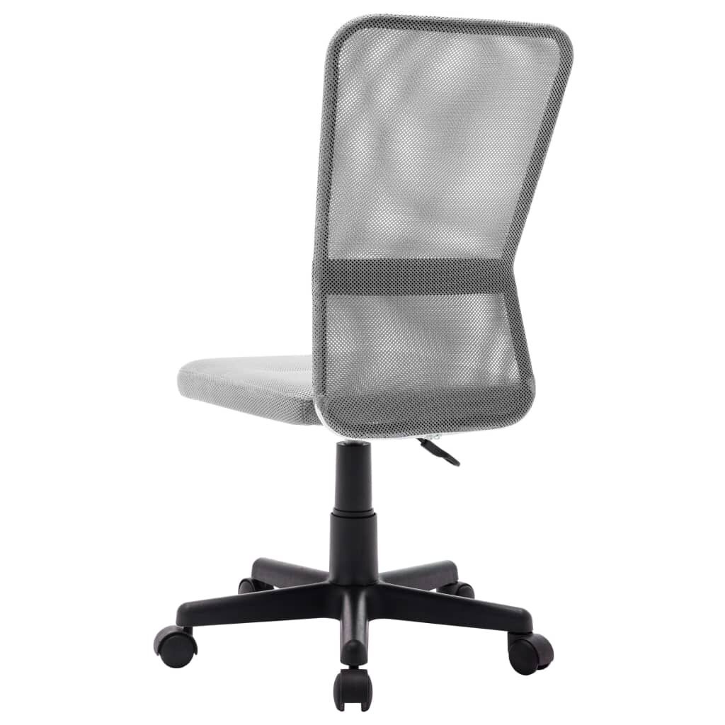 Vidaxl Chaise de bureau ergonomique en mesh gris - Jusqu'à -39%