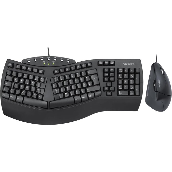 Ensemble Clavier Ergonomique et Souris Verticale - Jusqu'à 33% de remise