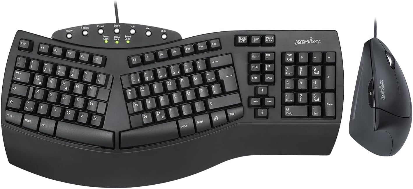 Ensemble Clavier Ergonomique et Souris Verticale - Jusqu'à 33% de remise