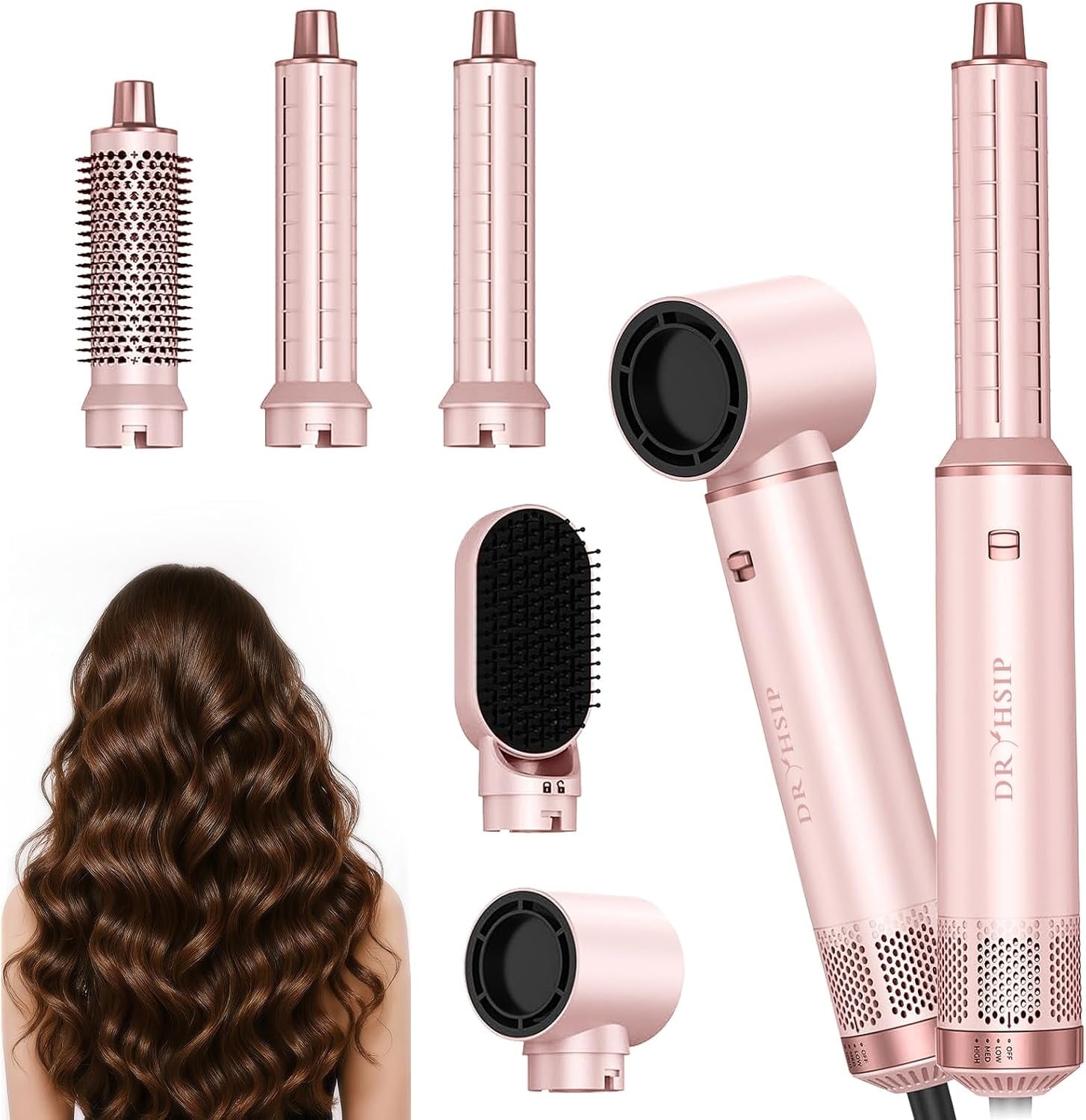 Brosse soufflante 5-en-1 multifonction - Jusqu'à 33% de réduction