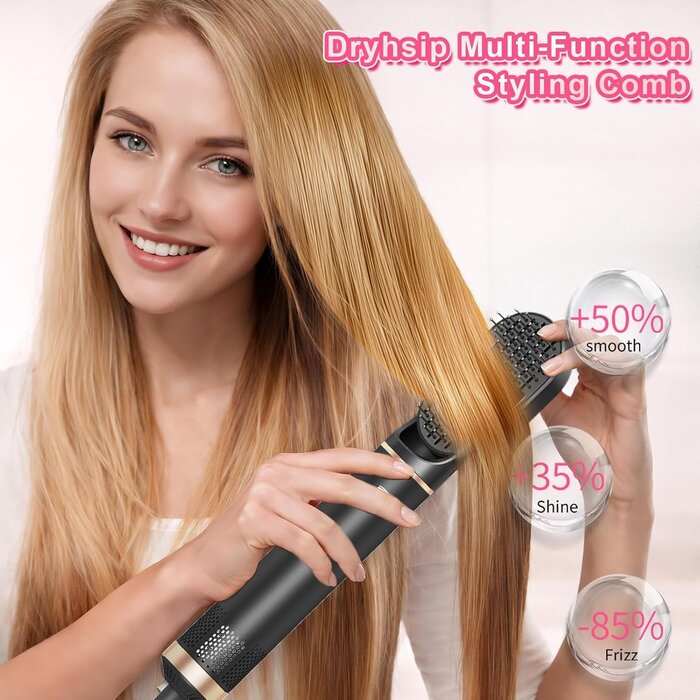 Brosse soufflante 5-en-1 : coiffage salon jusqu'à -29%