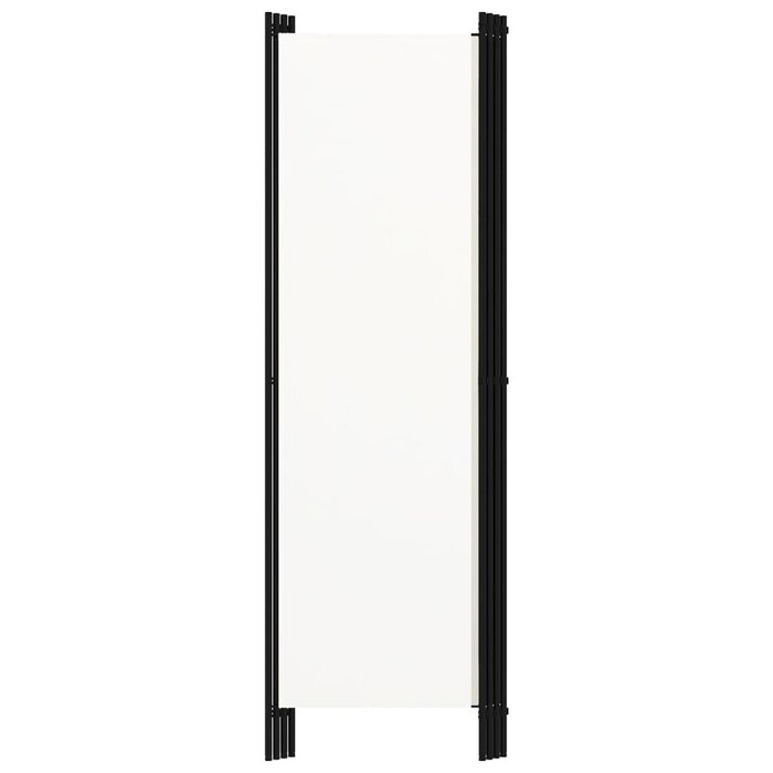Vidaxl Paravent 4 panneaux blanc 200x180cm - Jusqu'à -31% sur l'outlet