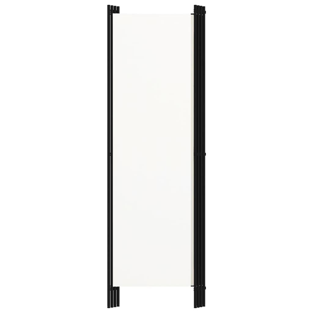 Vidaxl Paravent 4 panneaux blanc 200x180cm - Jusqu'à -31% sur l'outlet